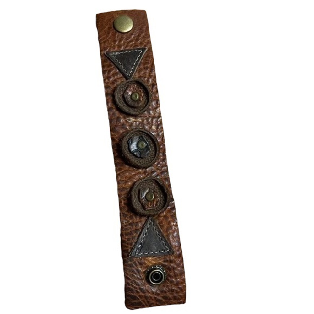 Vintage Decorative Leather Bracelet